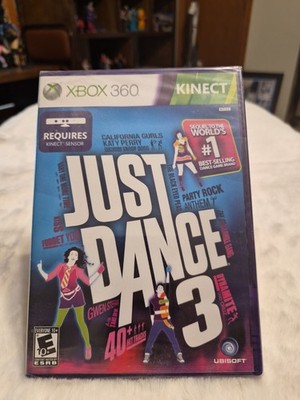 Just Dance 3 (Microsoft Xbox 360, 2011) Brand New Factory Sealed Kinect