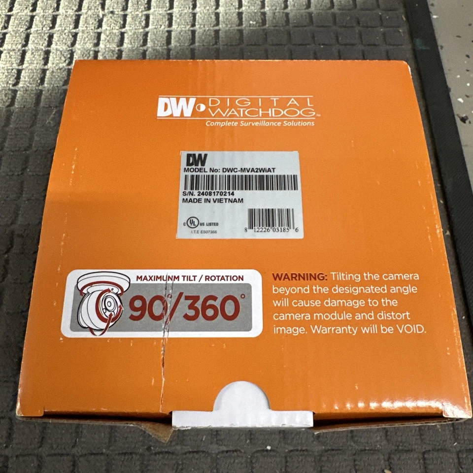 Digital Watchdog MEGApix 2.1 Vandalball Dwc-MVA2WiAT - Image 2 of 4