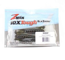 Zman Soft Bait Goat 3.75" 4/Pack Green Pumpkin (4288)