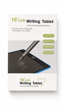 16 LCD Writing Tablet Electronic Drawing Doodle Board Blue w/ Stylus Erase