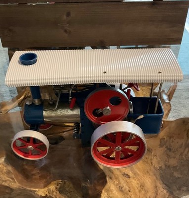 Vintage Wilesco #D405 Dampftraktoren Steam Engine Tractor Toy