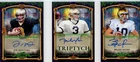 2026 Leaf Art of Sport Triptych Book Auto Montana/Mirer/Quinn #ED 3/5 Notre Dame