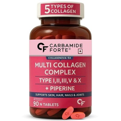 Multi Collagen Supplements for Skin & Joint Support - 90 Tabletten