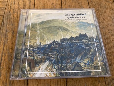 George Antheil: Symphonies No. 4 & 5 / RSO Frankfurt / Hugo Wolff (CD, 2000) CPO
