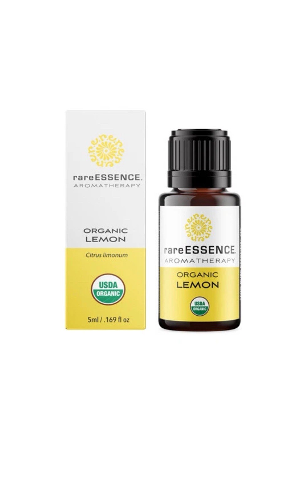rareEssence Essential Oil - Organic Lemon 5ml