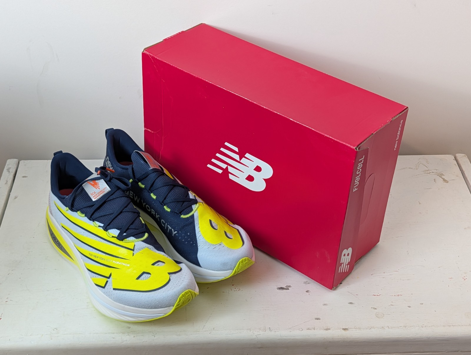 New Balance Supercomp Elite V3 Para hombres Talla 13 NYC Marathon NUEVO