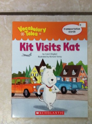 Vocabulary Tales: Kit Visits Kat Guided Reading Level Hard E, Set of 5 - unk...