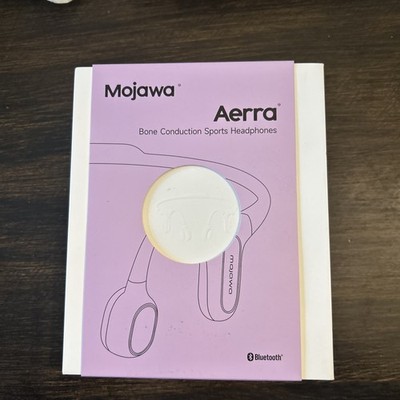 Mojawa Aerra VividFit Sport Wireless Bone Conduction Headphones  Pink/purple