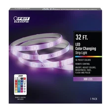 Feit Electric 32ft Color Changing LED Ultrathin Strip Light Flexible Cuttable 16