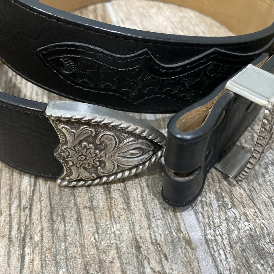 Cinturón de cuero genuino Nocona Belt Co talla 36 SIN HEBILLA Foto 2 de 4