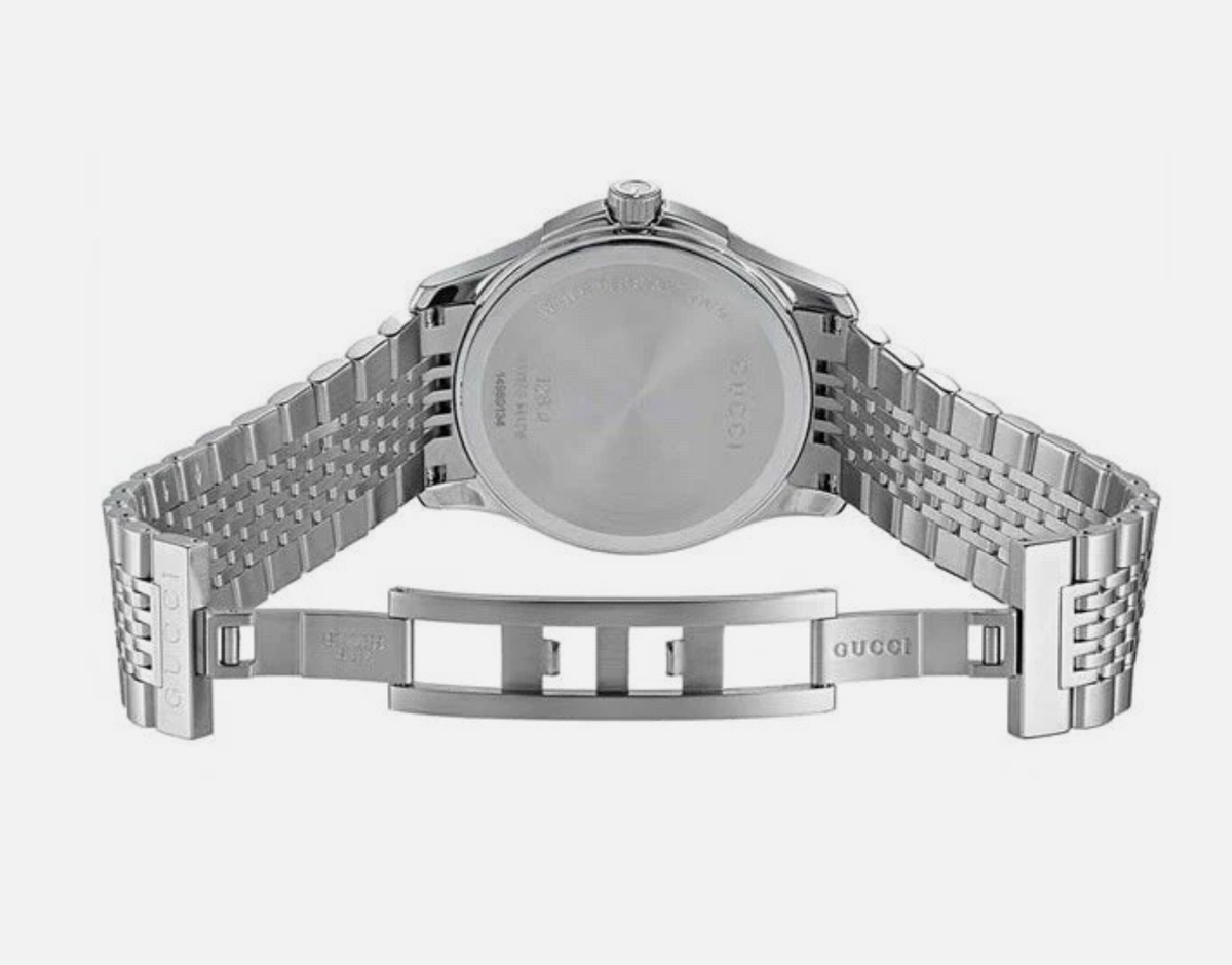 Gucci G-Timeless YA126402 Men's Watch - Stainless Steel Bracelet