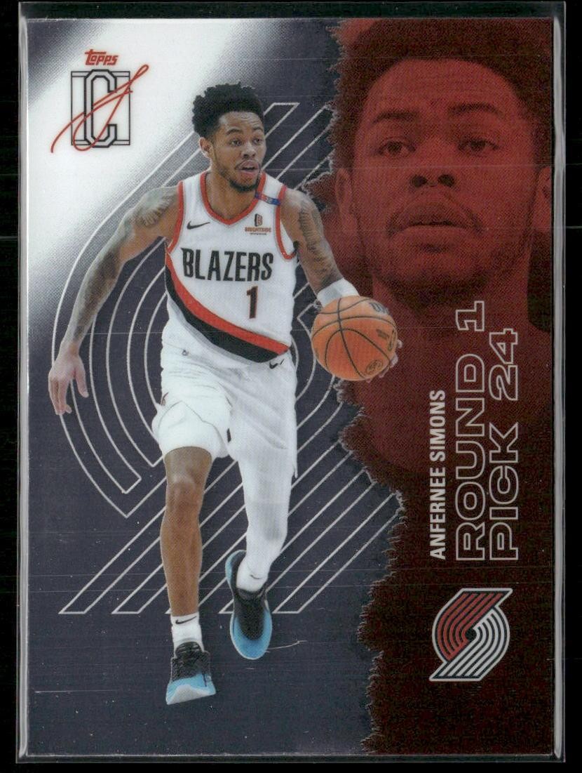 2025-26 Topps Signature Class #70 Anfernee Simons Chrome