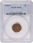1926-S Lincoln Cent AU55 PCGS