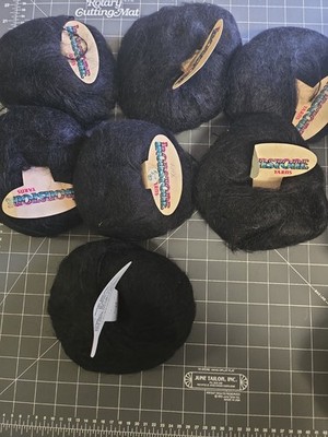 Ironstone Brushed English Mohair  Lot of 7 Skeins 89 Yards 40g 