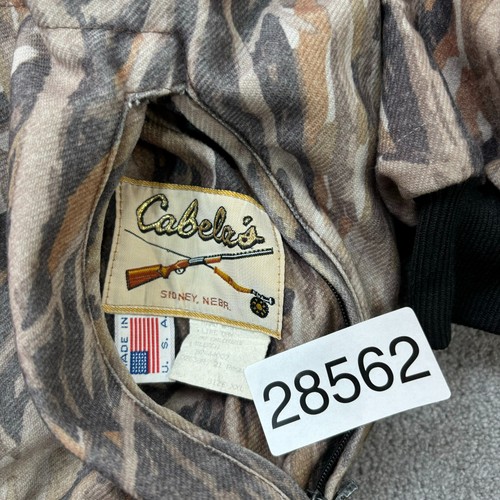Cabelas Jacket Adult 2XL XXL Brown RealTree Workwear Canvas Hunting USA Made Men - Picture 4 of 8