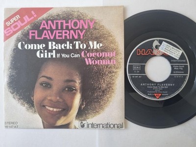 Anthony Flaverny - Come Back To Me Girl 7'' Vinyl Germany