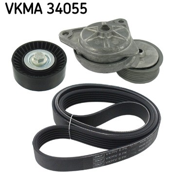 SKF-OE VKMA 34055 V-Ribbed Belt Set for FORD