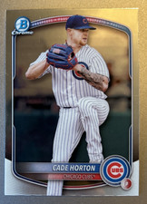 2025 Bowman Baseball Chrome Cade Horton Prospects #BCP-10 Chicago Cubs