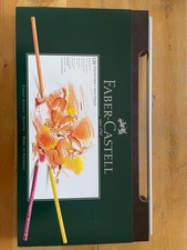 faber castell polychromos pencils 120 in wooden case.