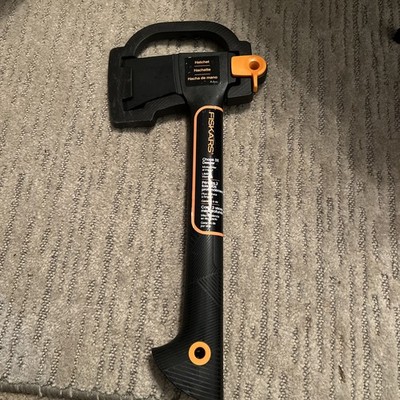 Fiskars 14'' Hatchet with Sheath *Black/Orange* ~ Model #7550