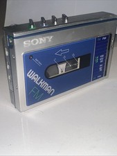 SONY WALKMAN PERSONAL TV/FM RADIO CASSETTE TAPE PLAYER WM-F20