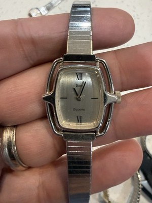 BULOVA CHRISTIAN DIOR STAINLESS STEEL LADIES HAND WIND WATCH SWISS
