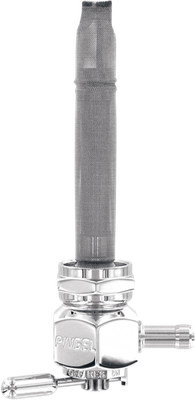 Pingel 6311-CH Designer Power-Flo Petcock 22mm Hex Chrome 90° Inward
