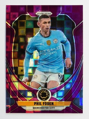 2025 Panini Prizm FIFA Club World Cup - Phil Foden - /49 Purple Pandora #142