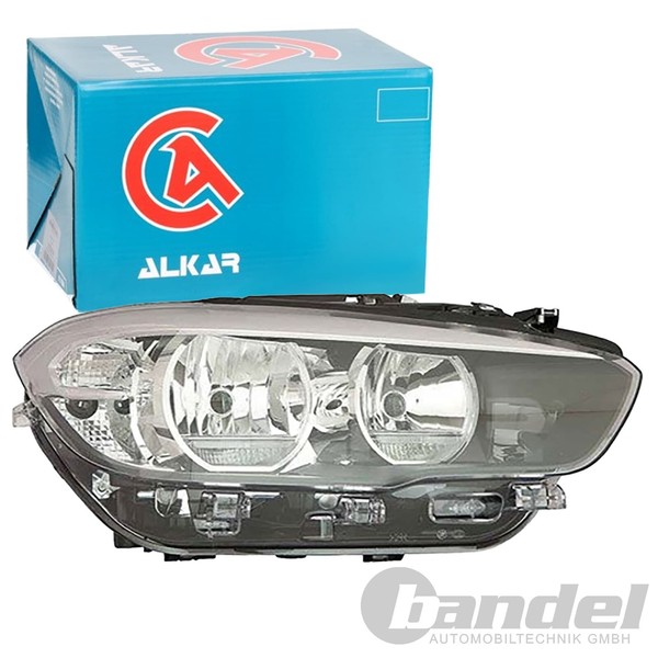 Alkar H7/H7 Scheinwerfer +LWR-MOTOR Rechts Passend FüR BMW 1 | 2762842-image