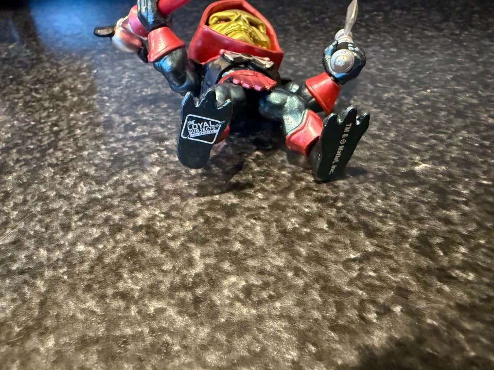 Sujetos leales MOTU persecución 1/96 OBJETIVO sangre metálico Skeletor raro Foto 3 de 4