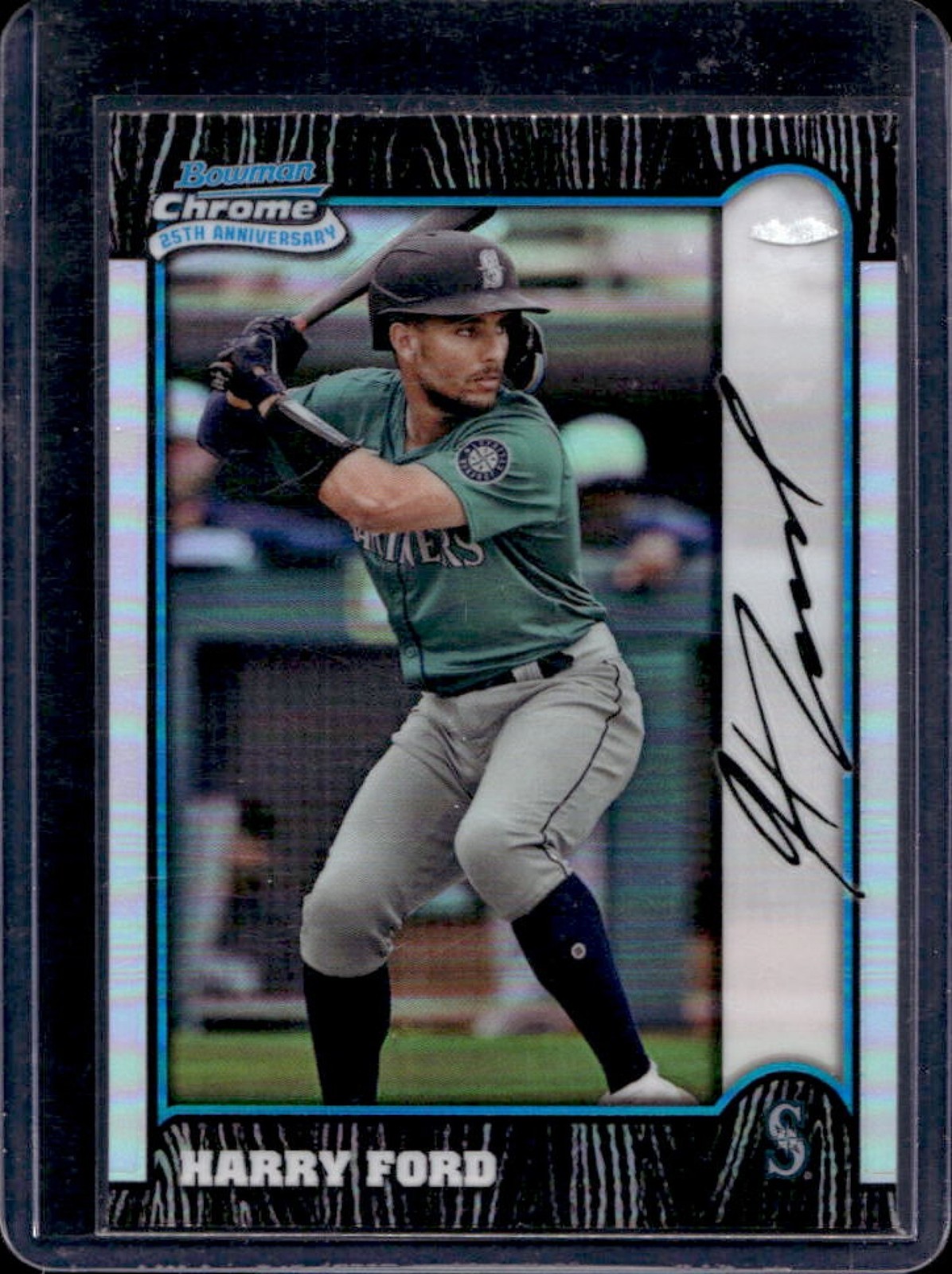 2024 Bowman Chrome Harry Ford 1999 25th Anniversary #BC25-24 Mariners