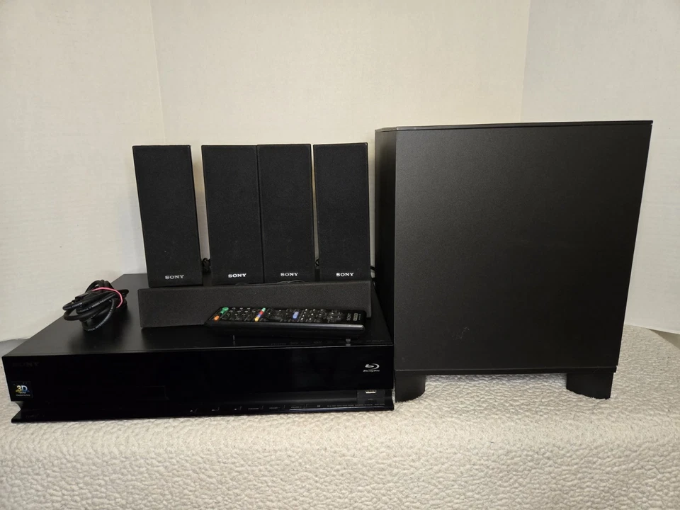 Sony BDV-E370 5.1 Kanal Heim 3D Blu-ray Kinosystem gebraucht getestet siehe Bilder