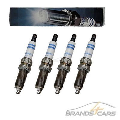 4x BOSCH ZÜNDKERZE DOPPELPLATIN ZR7SI332S FÜR CITROEN C3 1 PICASSO 1.4