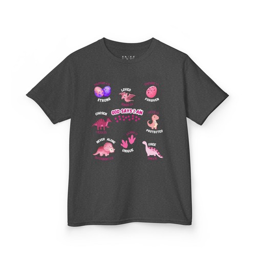 Kids Dinosaur Tee - Cute Dino Graphic Shirt for Little Explorers, Birthday Gift - Picture 13 of 19