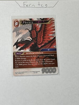 Final Fantasy Phoinix Hero NM Dawn Of Heroes Ships Same Day!