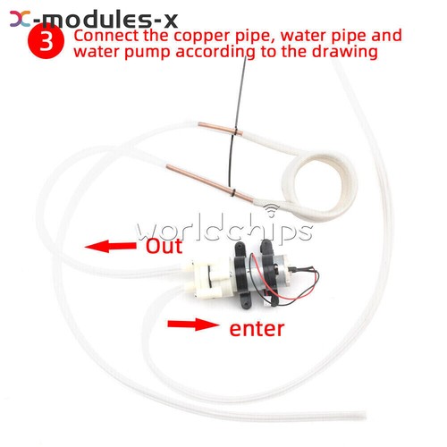 Modulo Riscaldatore A Induzione Ad Alta Frequenza ZVS Da 3000 - Foto 3