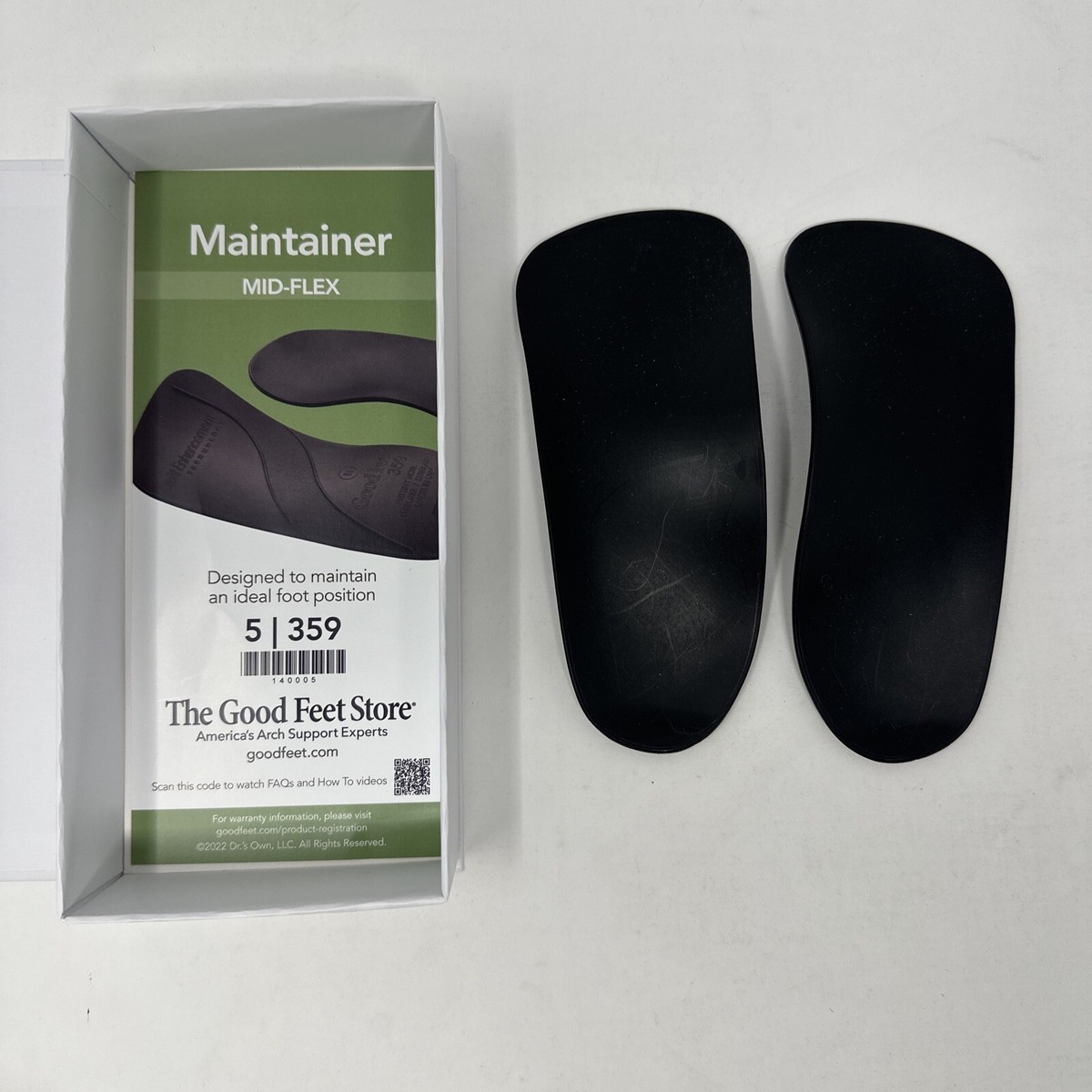 The Good Feet Store Maintainer Mid-flex 359 Arch Support