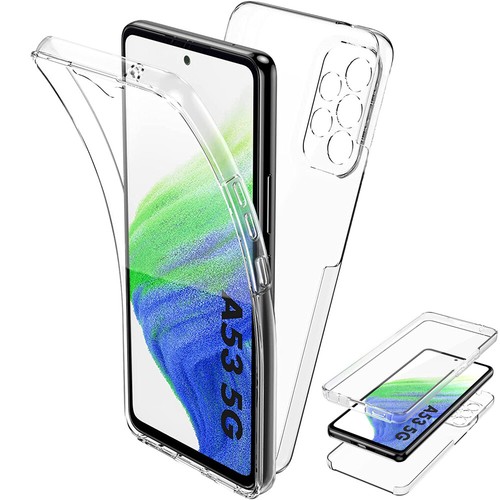 Coque Intégrale pour Samsung Galaxy A05s A14 A15 A53 A54 A34 A33 A23 Silicone+PC - Photo 25/27