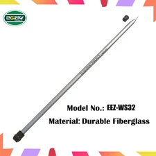 EEZ RV PRODUCTS-32FT Fiberglass Telescoping Wind Sock Pole with wind Streamer