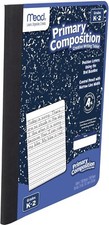 Primary Composition Notebook Wide Ruled Paper Grades K-2 Writing Workboo...