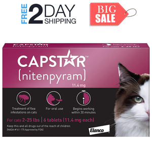 ebay cat flea treatment