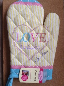 Oven Glove Mitt X 1 New Love To Bake Jane Asher S Kitchen