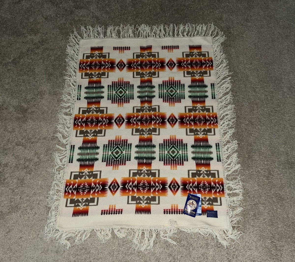 Vintage Pendleton Beaver State Chief Joseph Reversible Wool