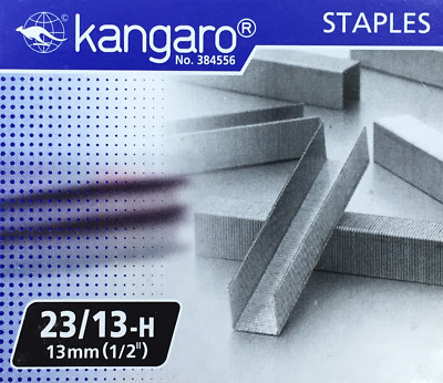 Replacement Staples 23/13 (1/2'' / 13mm) for Long Reach Stapler Brand New