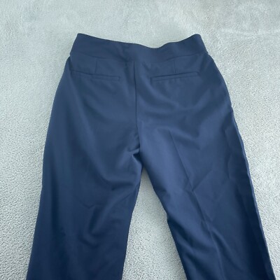 Kirkland Signature Womens Navy Blue Pull-On Trousers XL NWOT 3891