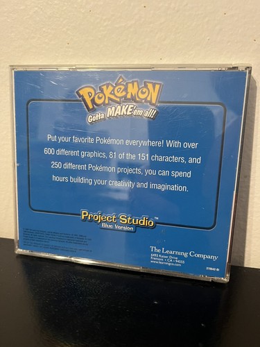 Pokémon: Project Studio Blue Version (PC, 1999) Gotta Make ‘em All! Nintendo 6+ - Picture 3 of 4