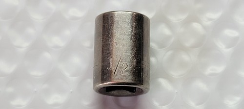 Craftsman -G- 43003 1/2" 6pt 3/8" Drive Socket - Picture 3 of 5