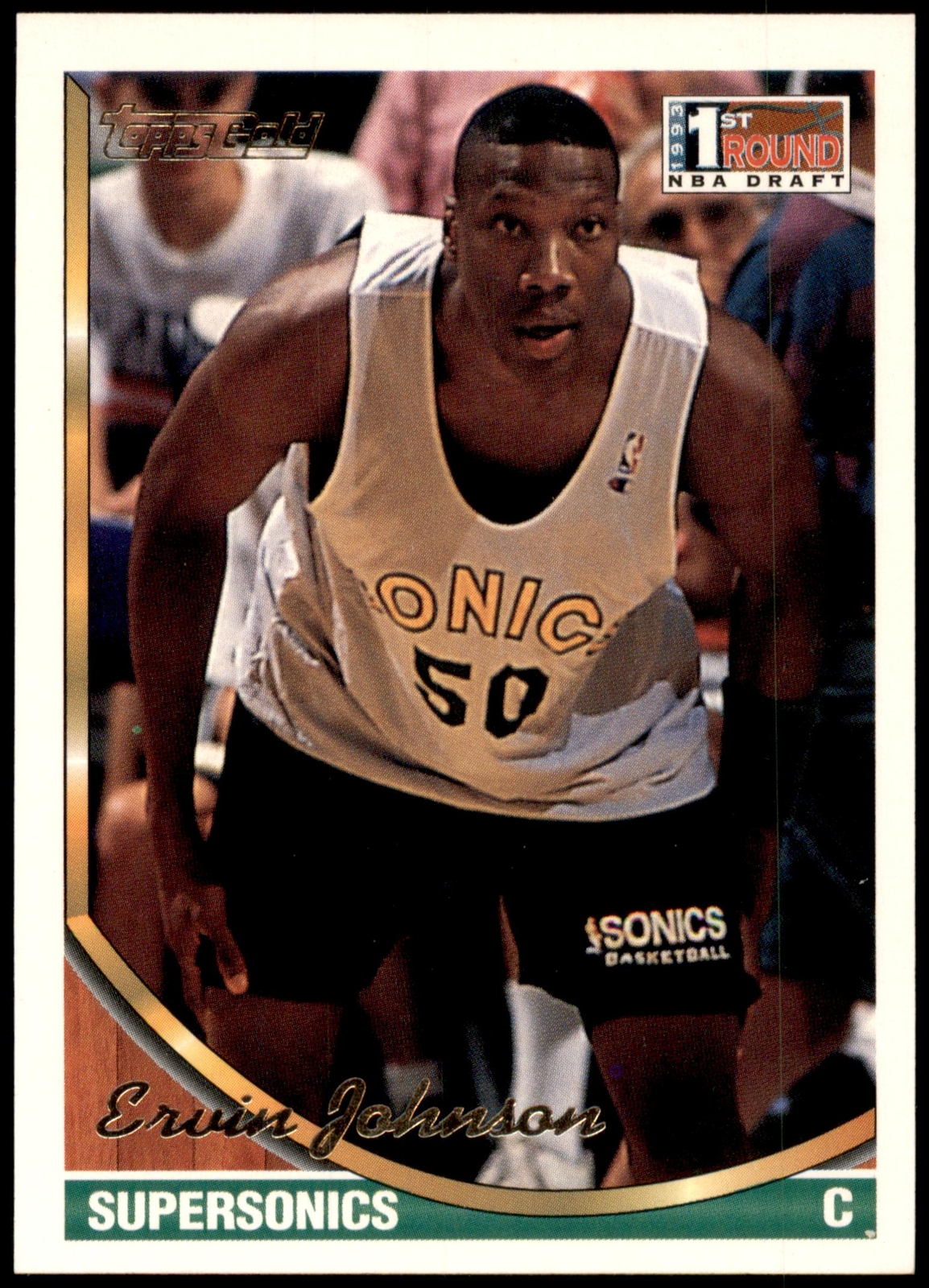 Ervin Johnson #171 1993-94 Topps Gold