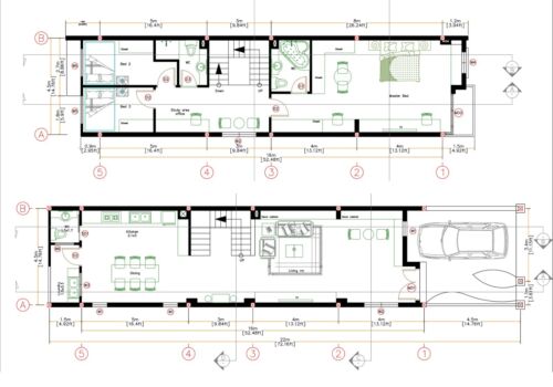 Mẫu bản vẽ thiết kế cho ngôi nhà 15x54 feet sẽ mang đến cho bạn những gợi ý về sự sắp xếp tối ưu không gian, cũng như sử dụng tối đa ánh sáng và không khí trong lành. Xem hình ảnh để tìm hiểu thêm về ý tưởng thiết kế cho ngôi nhà cực kỳ tiện dụng và đẹp mắt này.