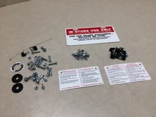 Mart Cart 280-3563 Assorted Hardware Bolts Nuts Signs As Shown 1387 1155 1570